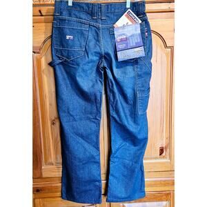 NWT Men's LAPCO FR Carpenter Jeans 100% Cotton Flame-Resistant‎ Size 33X30